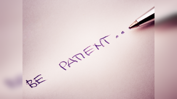 Being patient with children's learning process