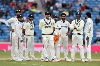 Indian cricket team preparing for a match