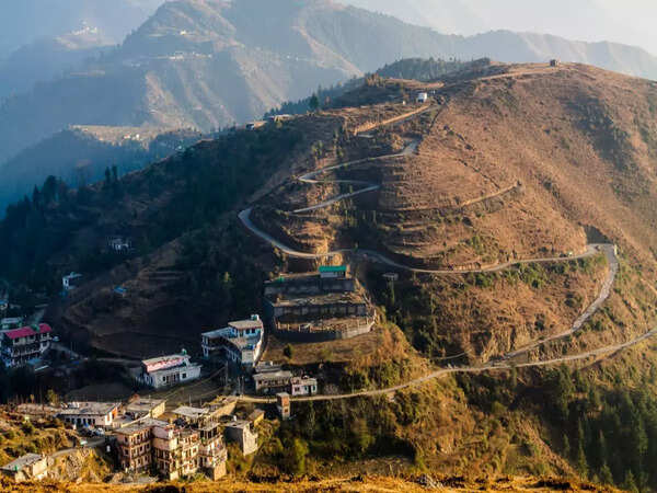 Breathtaking view of Chakrata from atop a hill