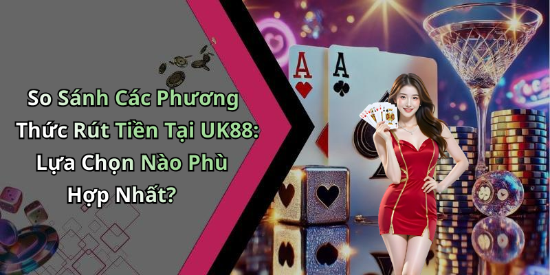 So Sánh Các Phương Thức Rút Tiền Tại UK88: Lựa Chọn Nào Phù Hợp Nhất?